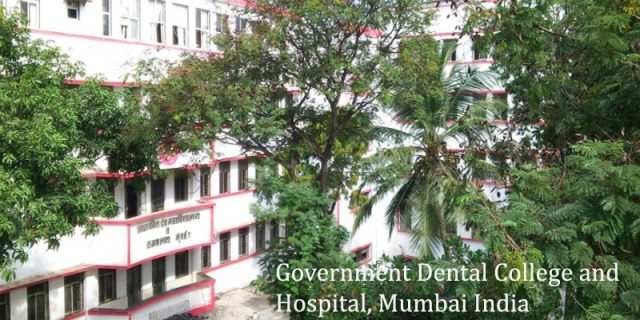 Government Dental College and Hospital, Mumbai India