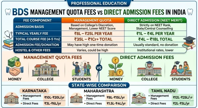 BDS Management Quota Fees 2026