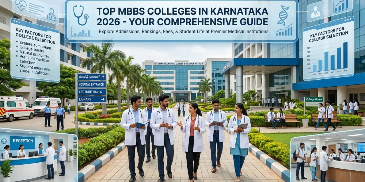Top Medical Colleges in Karnataka Private 2026 | Fees, NEET Cutoff & MBBS Admission